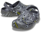 Baya Seasonal Printed Charcoal Kids Clog