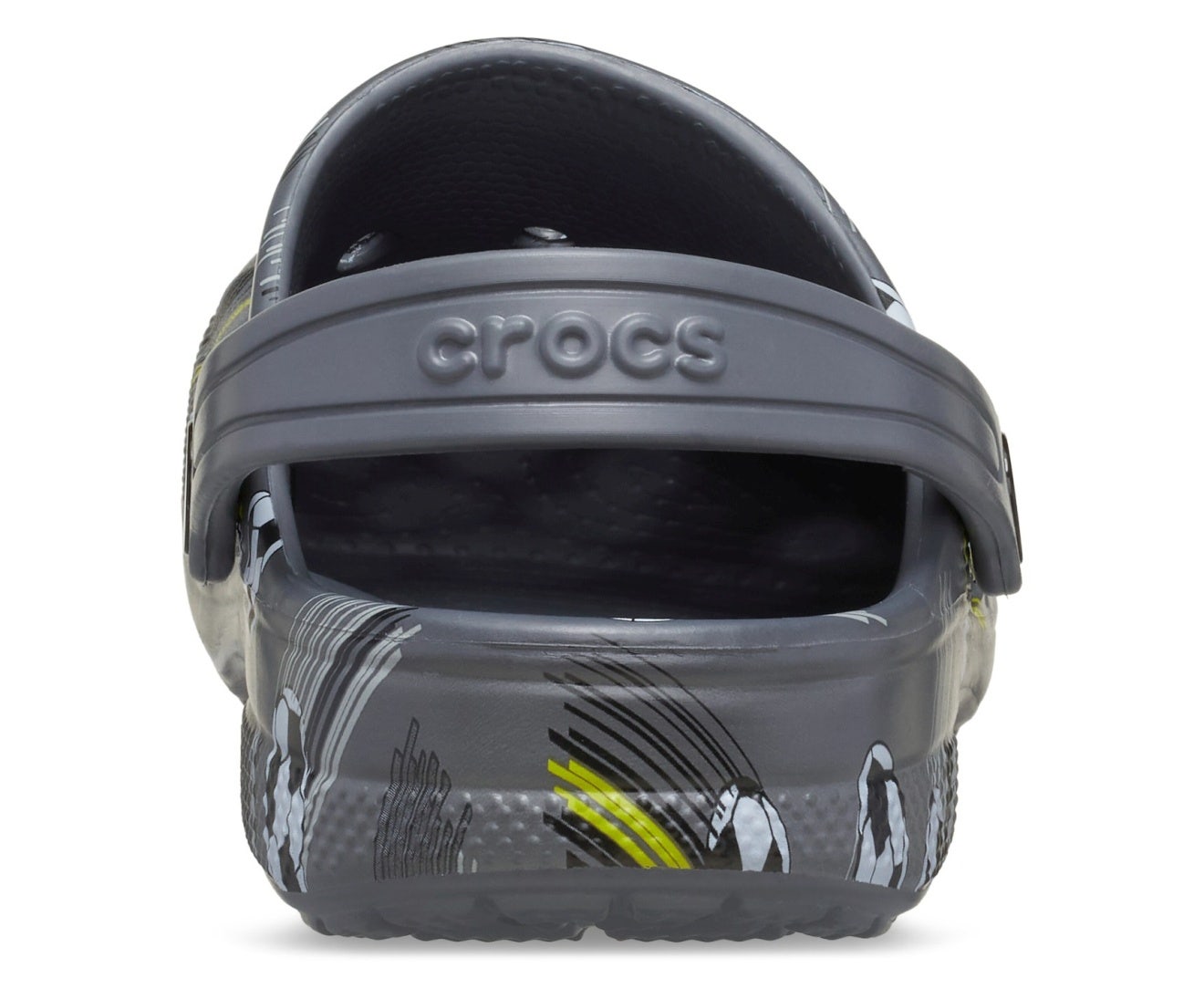 Baya Seasonal Printed Charcoal Kids Clog