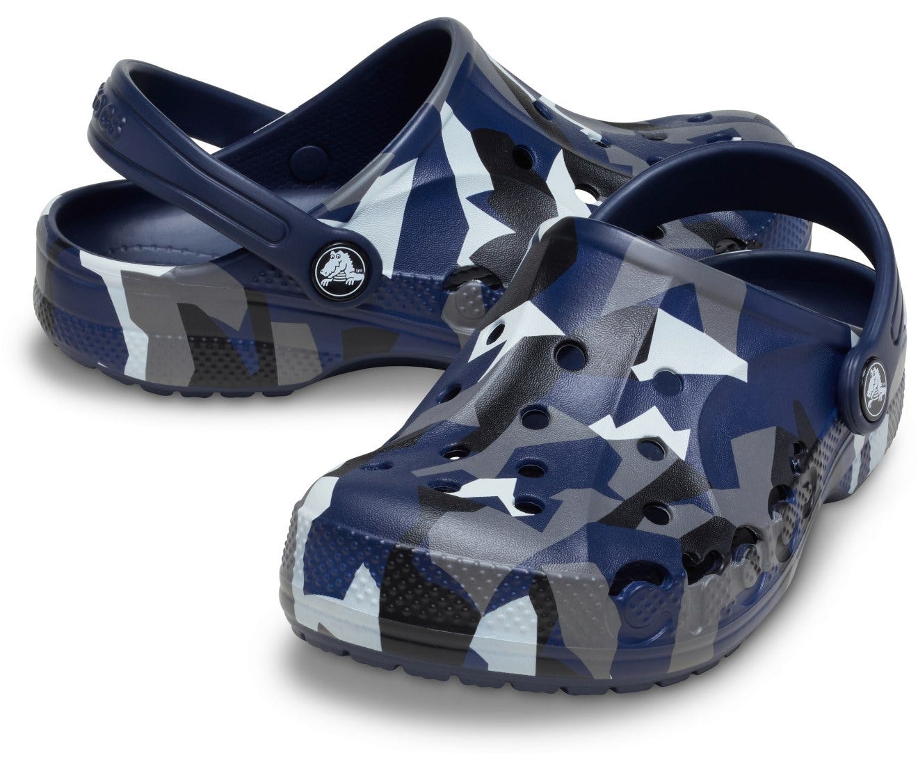 Baya Seasonal Printed Kids Navy/Multi Clog