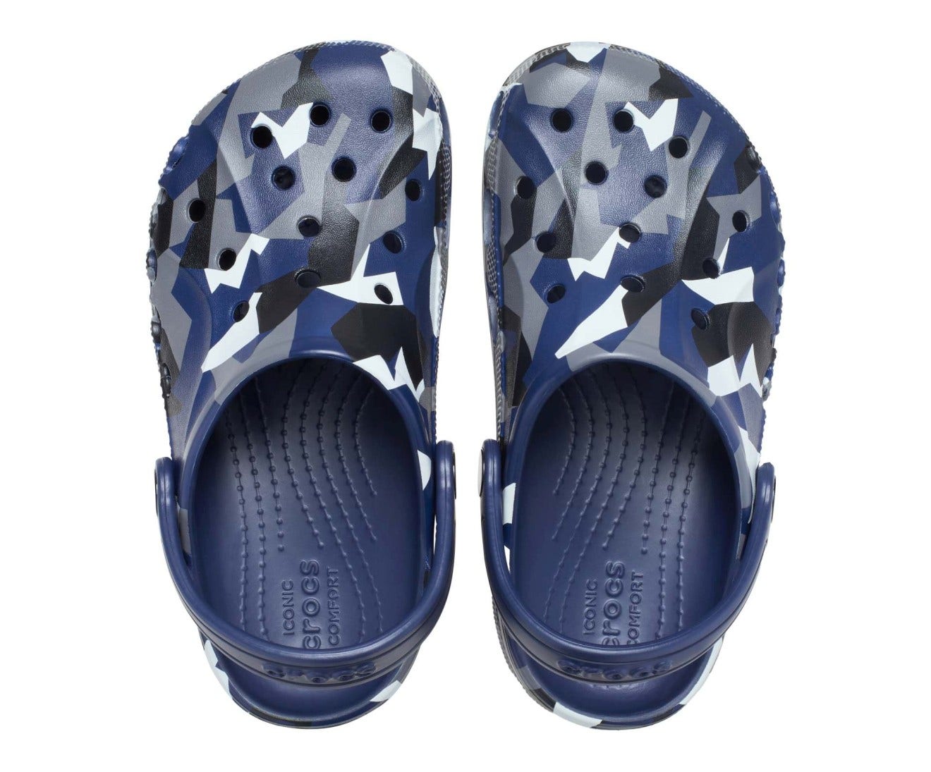 Baya Seasonal Printed Kids Navy/Multi Clog