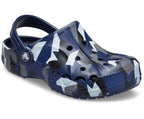 Baya Seasonal Printed Kids Navy/Multi Clog