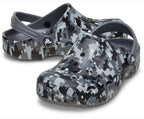 Baya Seasonal Printed Charcoal Toddler Clog
