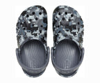 Baya Seasonal Printed Charcoal Toddler Clog