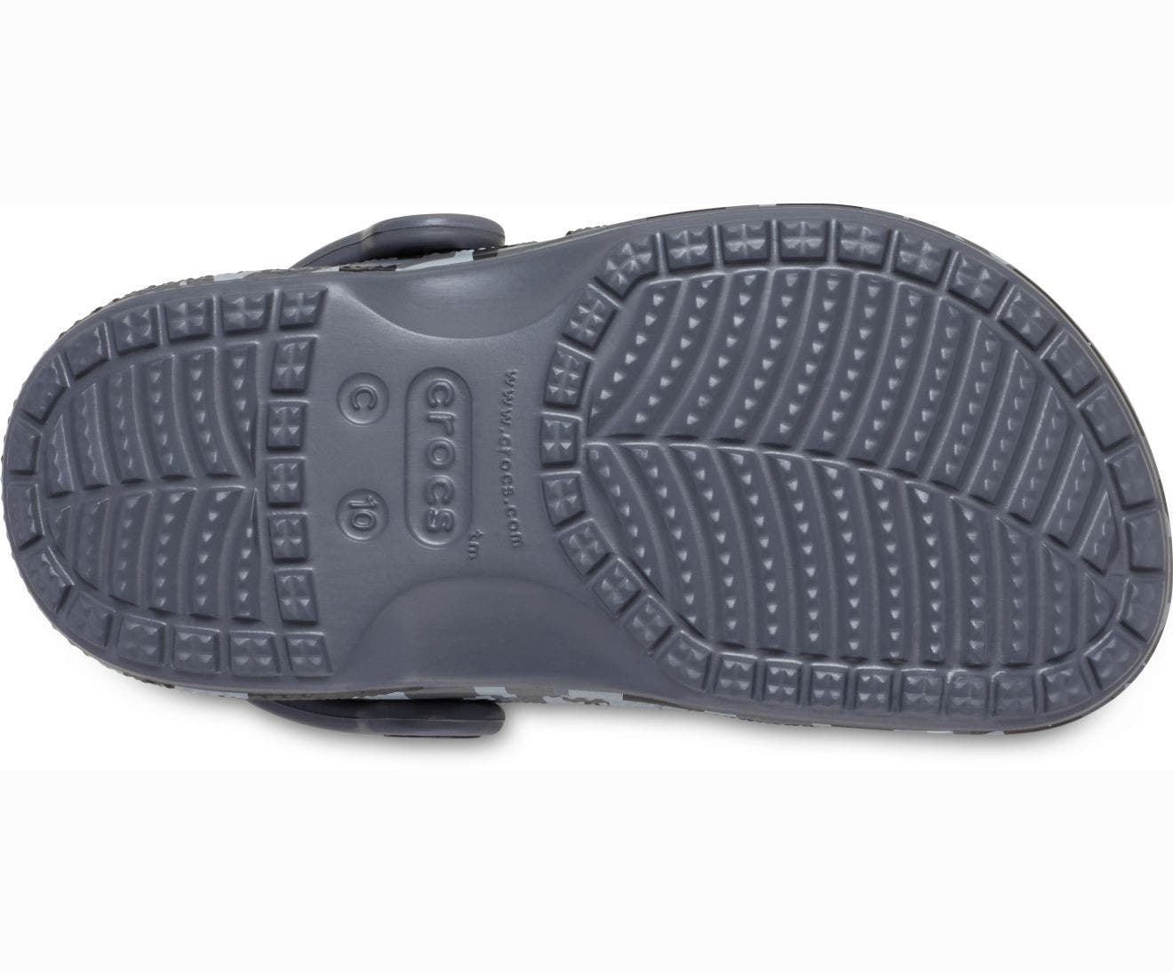 Baya Seasonal Printed Charcoal Toddler Clog