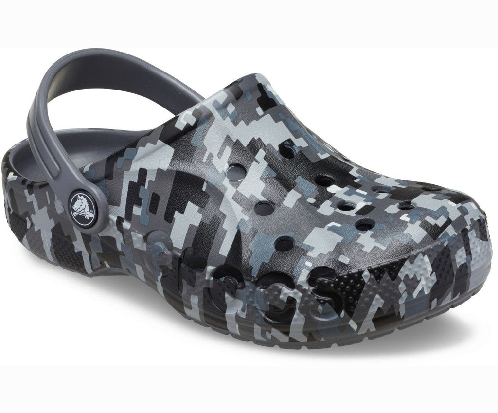 Baya Seasonal Printed Charcoal Toddler Clog