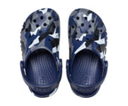 Baya Seasonal Printed Toddler Navy/Multi Clog