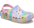 Baya Seasonal Printed Petal Pink Toddler Clog