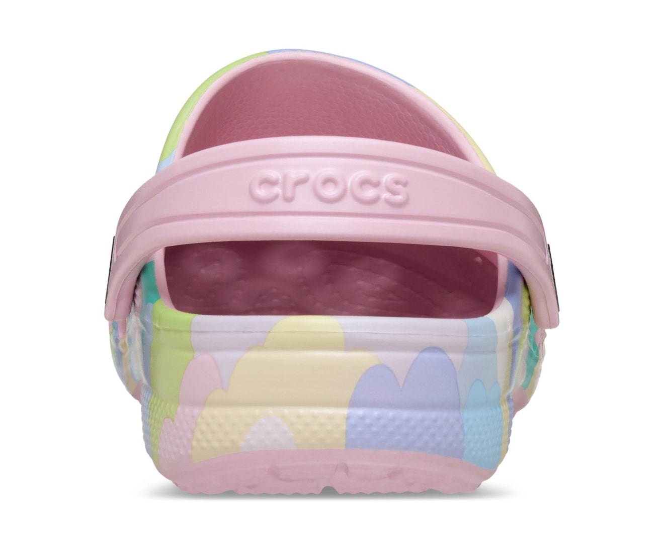 Baya Seasonal Printed Petal Pink Toddler Clog
