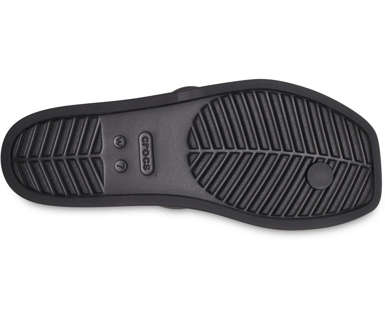 Miami Toe Loop Black Women Sandal