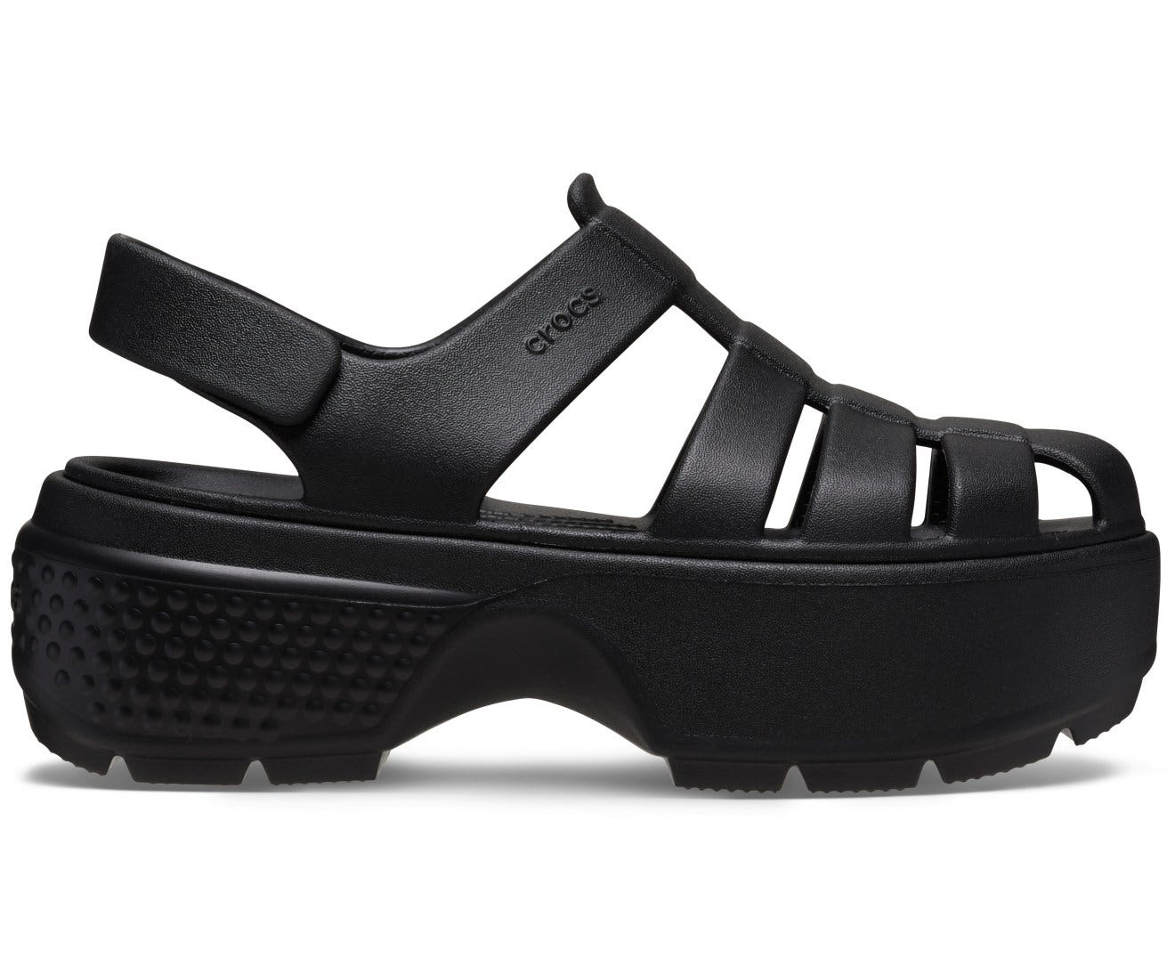 Stomp Fisherman Black Unisex Slide