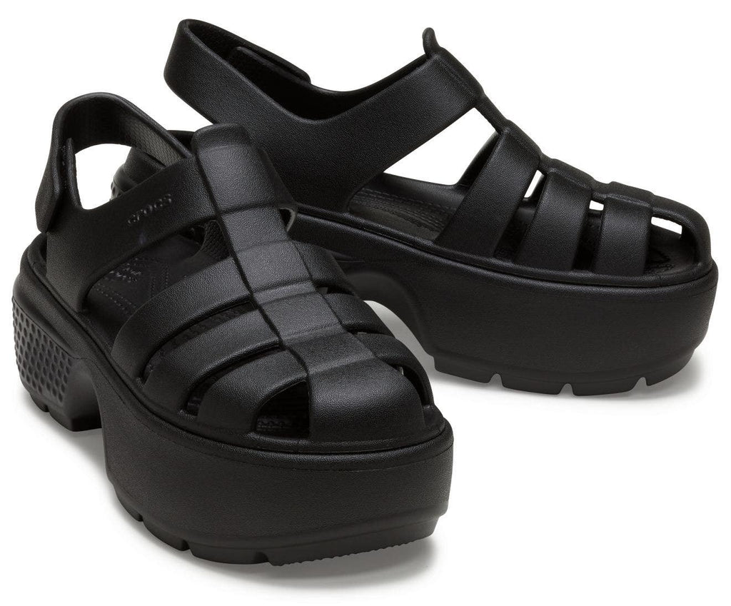 Stomp Fisherman Black Unisex Slide