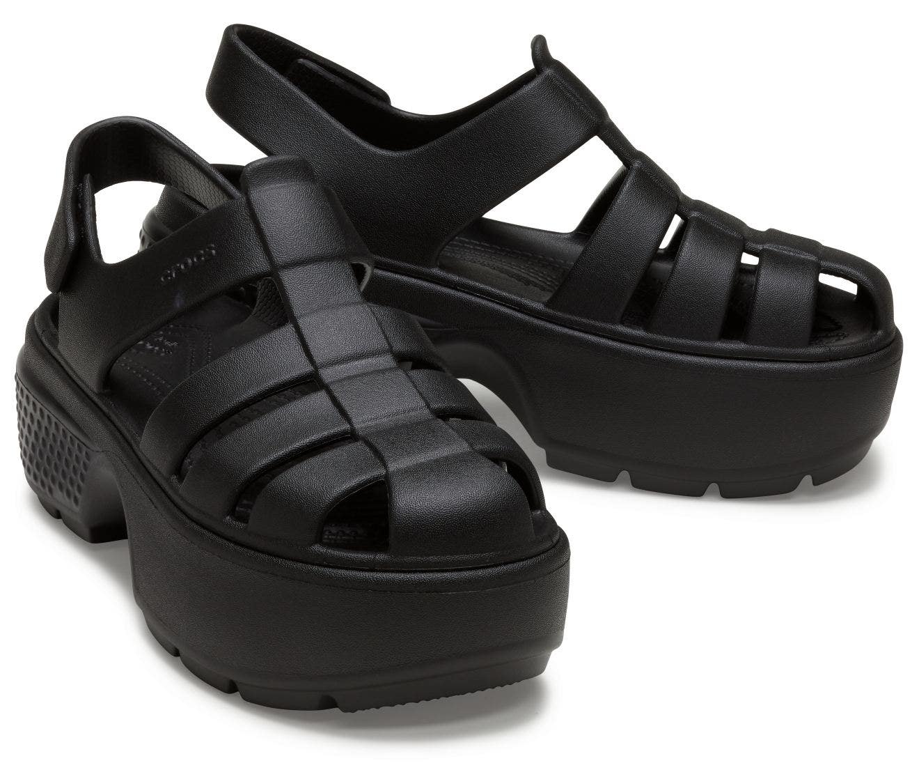 Stomp Fisherman Black Unisex Slide
