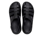 Stomp Fisherman Black Unisex Slide