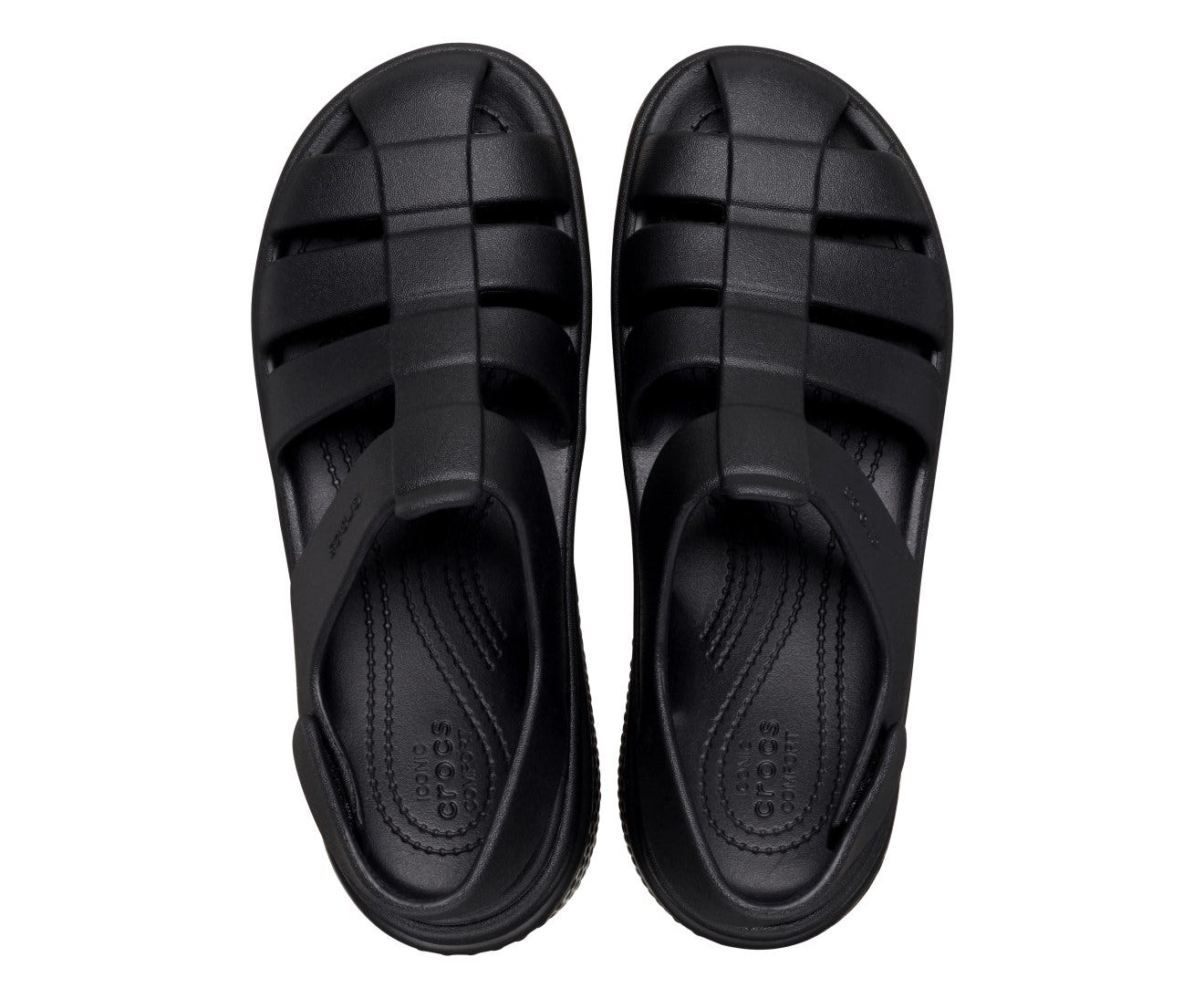 Stomp Fisherman Black Unisex Slide