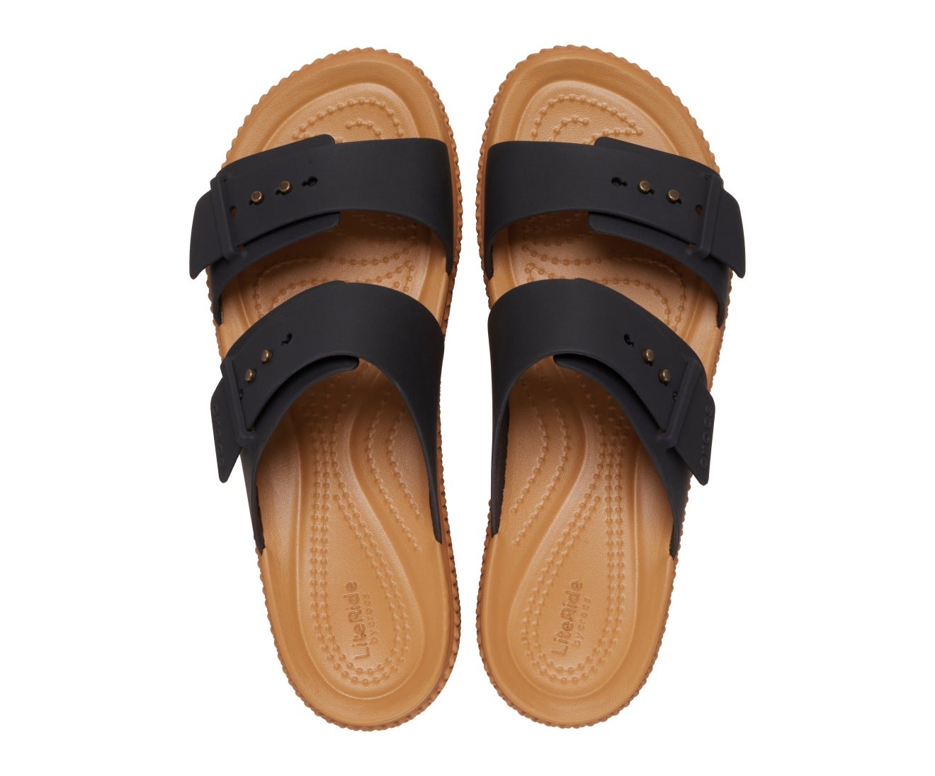 Brooklyn Woven Buckle  Black Women Sandal