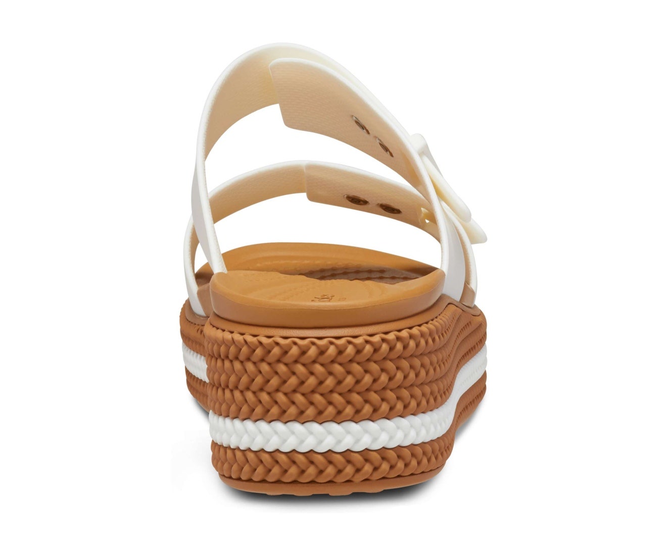Brooklyn Woven Buckle Chalk Women Sandal