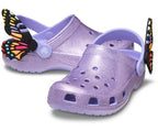 Classic IAM Butterfly Mystic Purple Toddler Clog