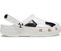 Classic Soccer Ball White/Black Toddler Clog