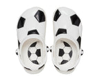 Classic Soccer Ball White/Black Toddler Clog