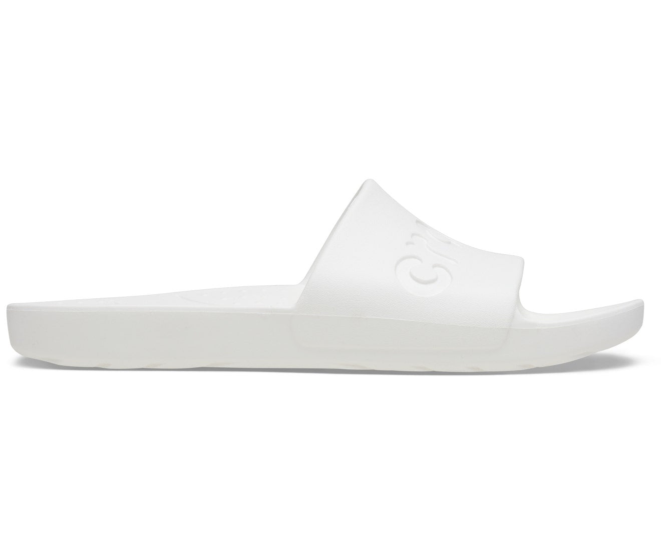 Crocs White Unisex Slide