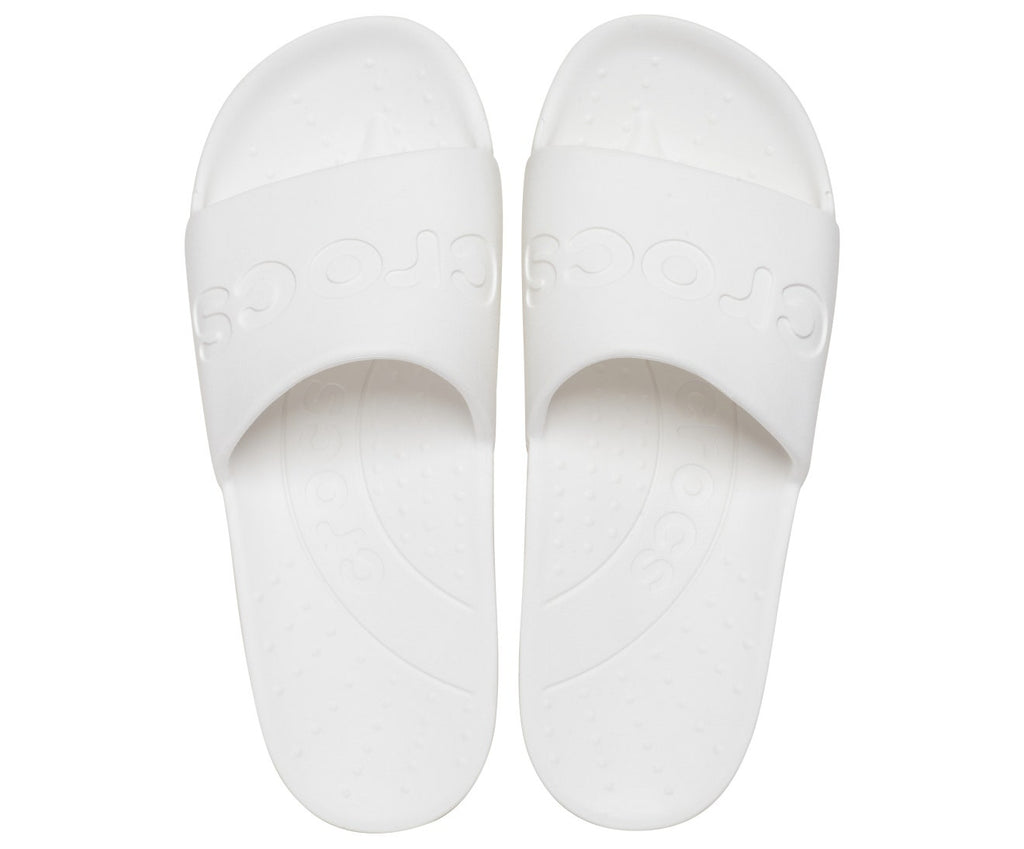 Crocs White Unisex Slide