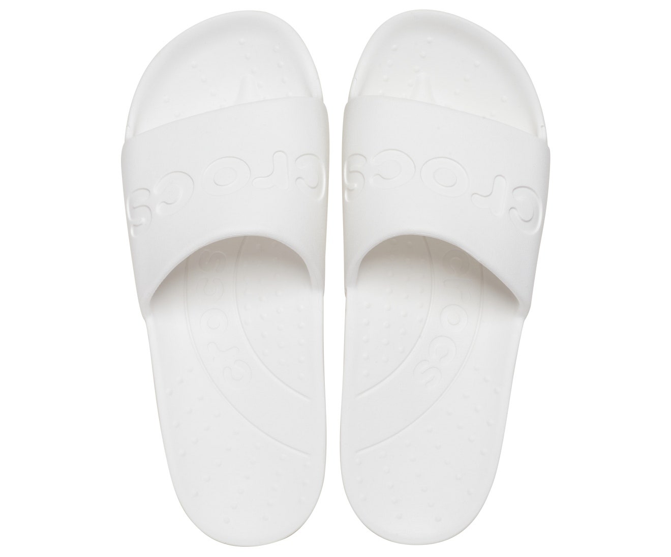 Crocs White Unisex Slide