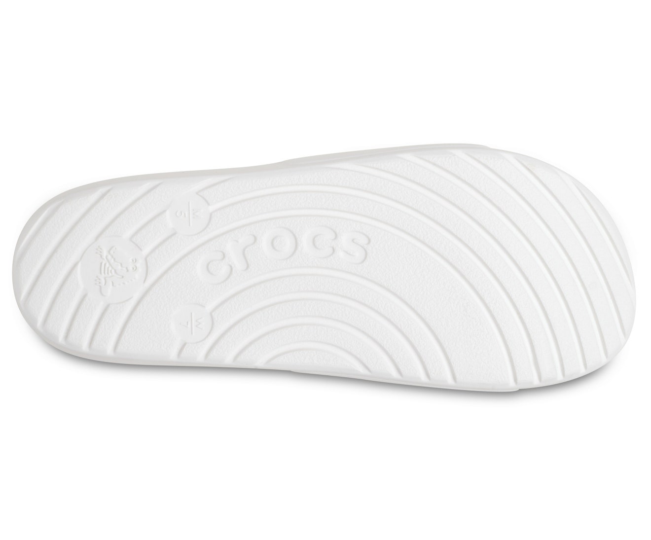Crocs White Unisex Slide