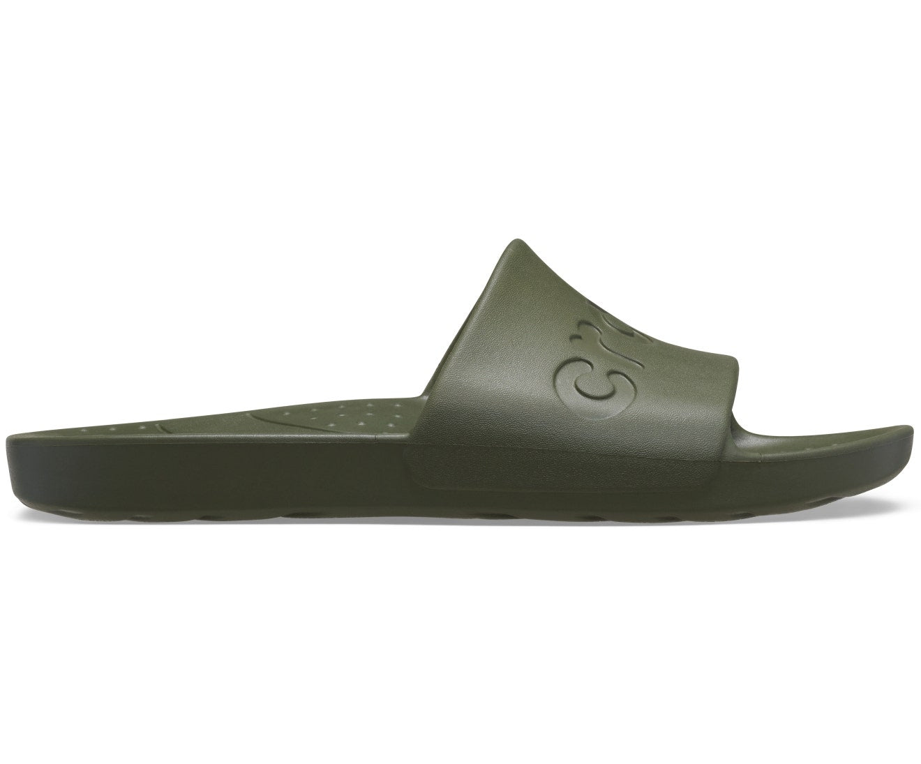 Crocs Army Green Unisex Slide