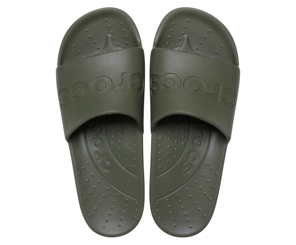 Crocs Army Green Unisex Slide