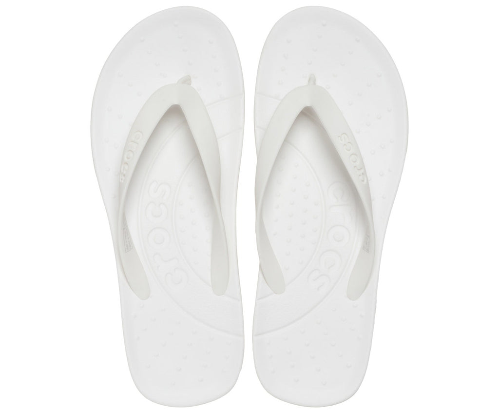 Crocs White Unisex Flip