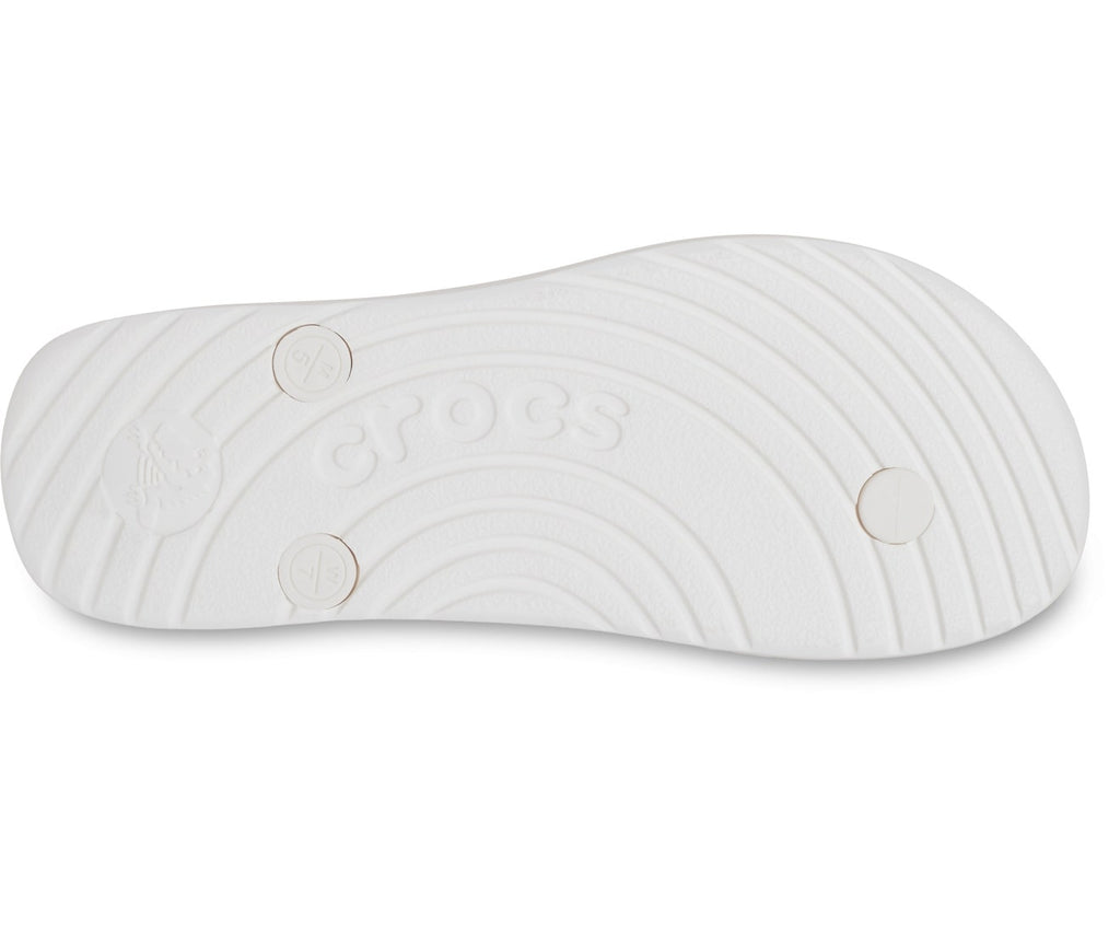 Crocs White Unisex Flip