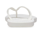 Crocs White Unisex Flip
