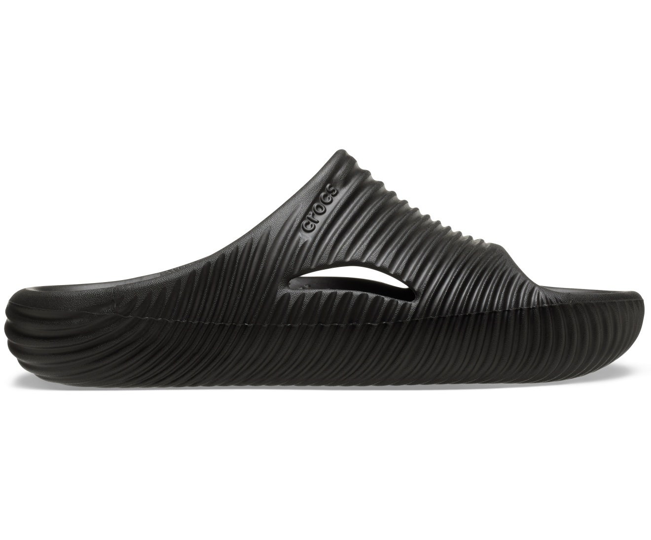 Mellow Tide Recovery Black Unisex Slide