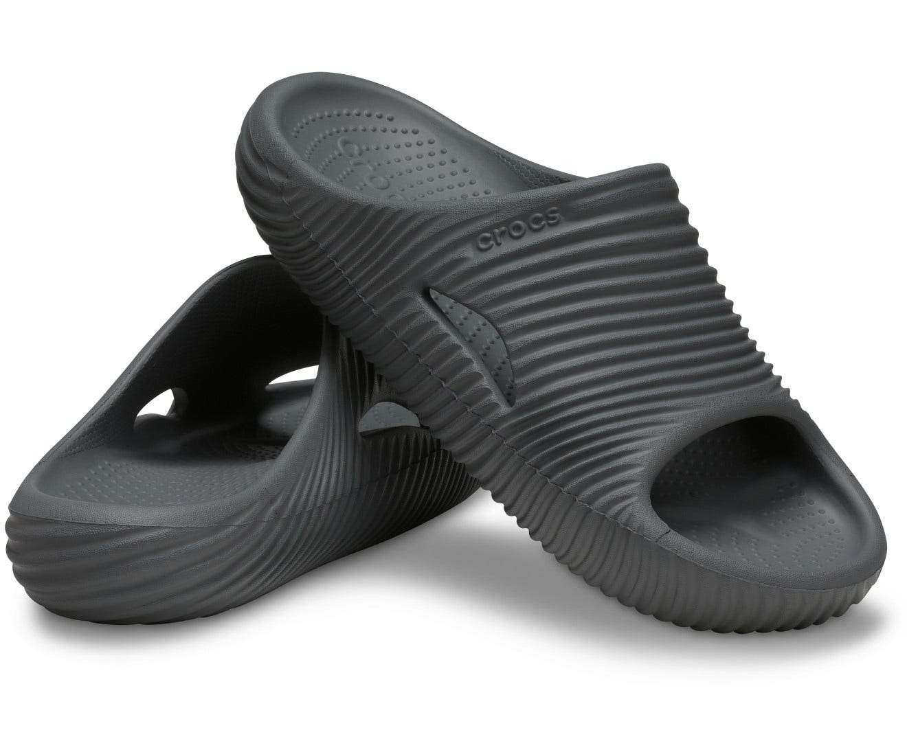 Mellow Tide Recovery Slate Grey Unisex Slide