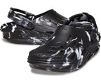 Off Grid Marbled Black/White Unisex Clog