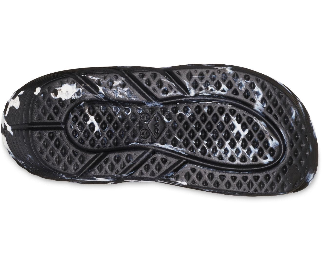 Off Grid Marbled Black/White Unisex Clog
