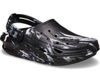 Off Grid Marbled Black/White Unisex Clog