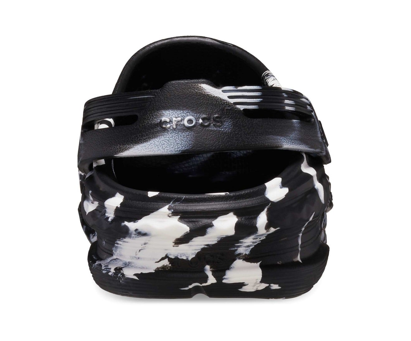 Off Grid Marbled Black/White Unisex Clog