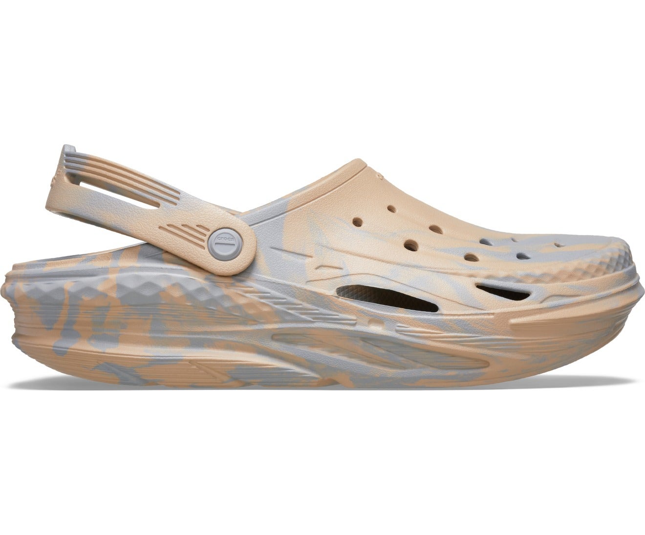 Off Grid Marbled Light Grey/Multi Unisex Clog