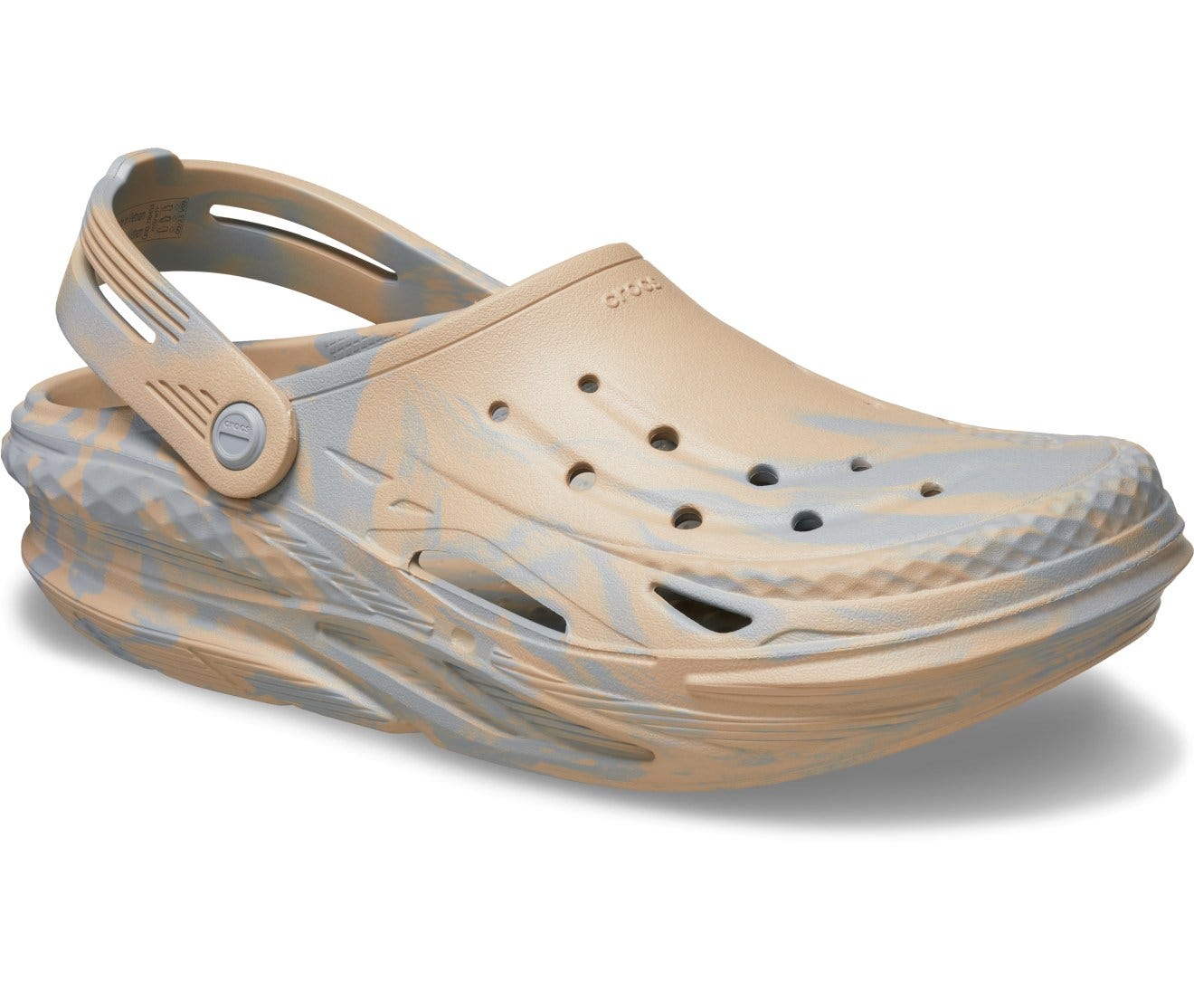 Off Grid Marbled Light Grey/Multi Unisex Clog