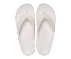 Baya Platform Shimmer Glitter White Women Flip