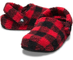 Classic Buff Check Cozzzy Varsity Red/Black Unisex Slipper