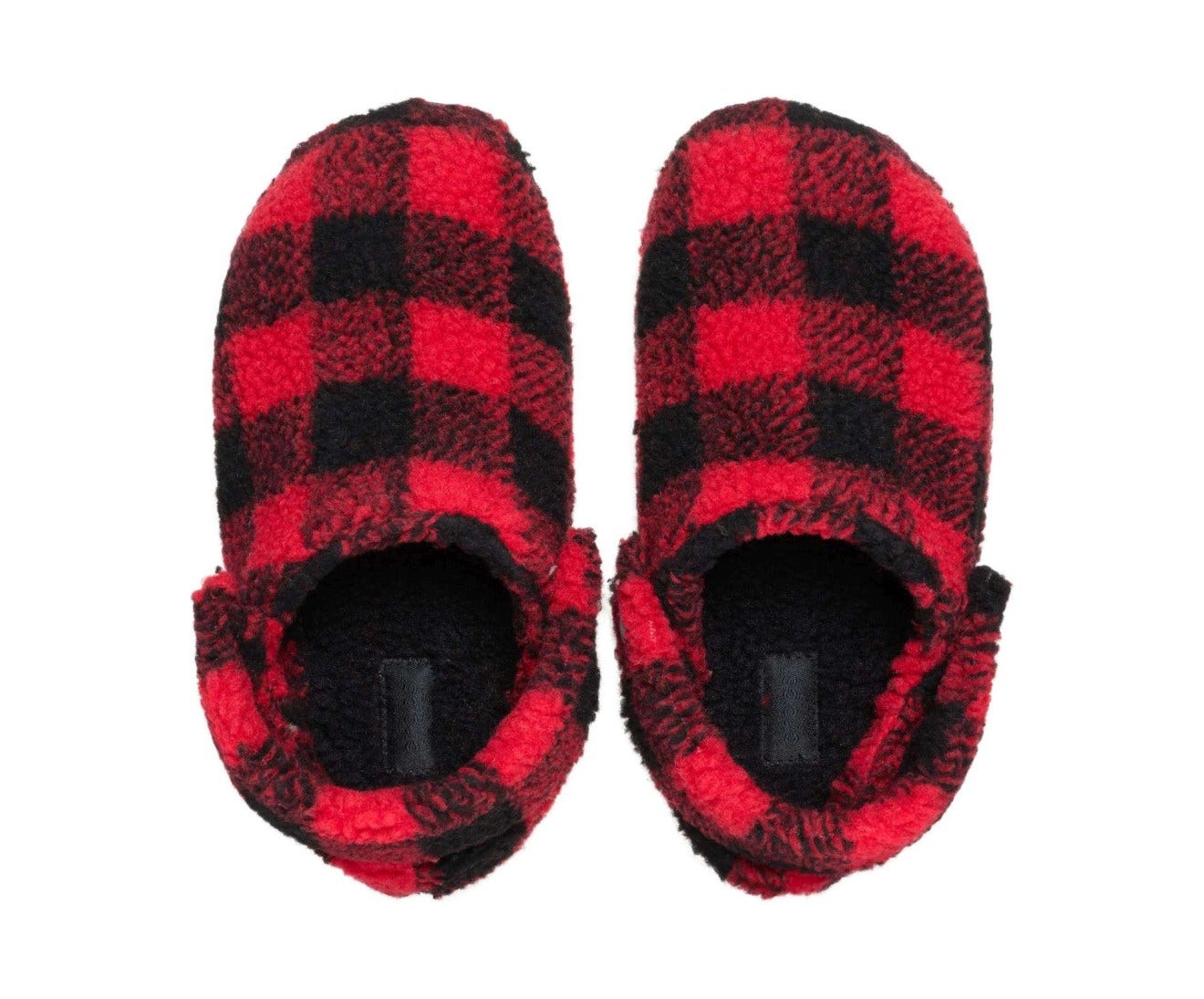 Classic Buff Check Cozzzy Varsity Red/Black Unisex Slipper