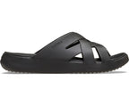 Getaway Weave Black Women Slide