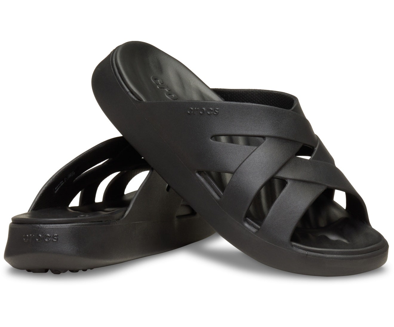Getaway Weave Black Women Slide