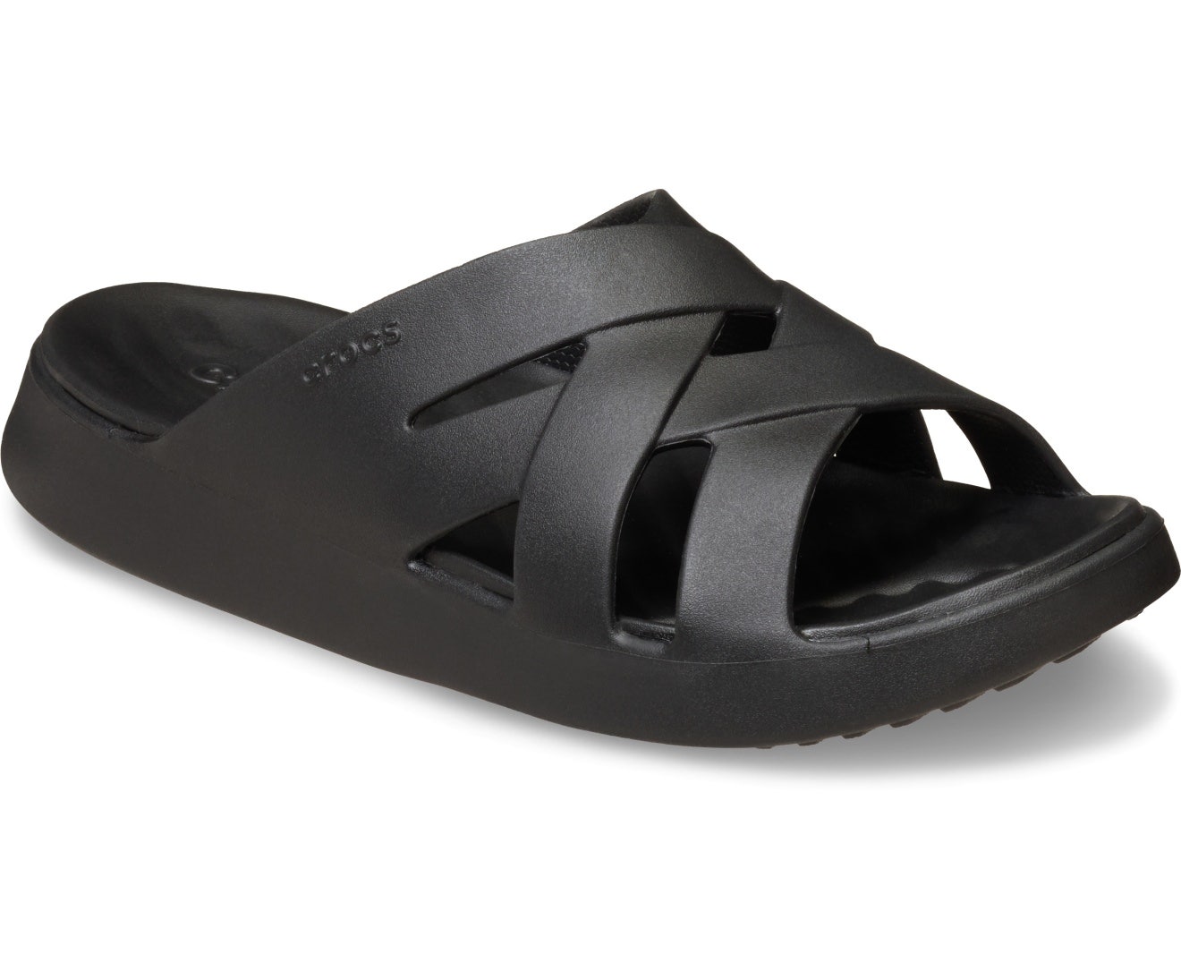 Getaway Weave Black Women Slide