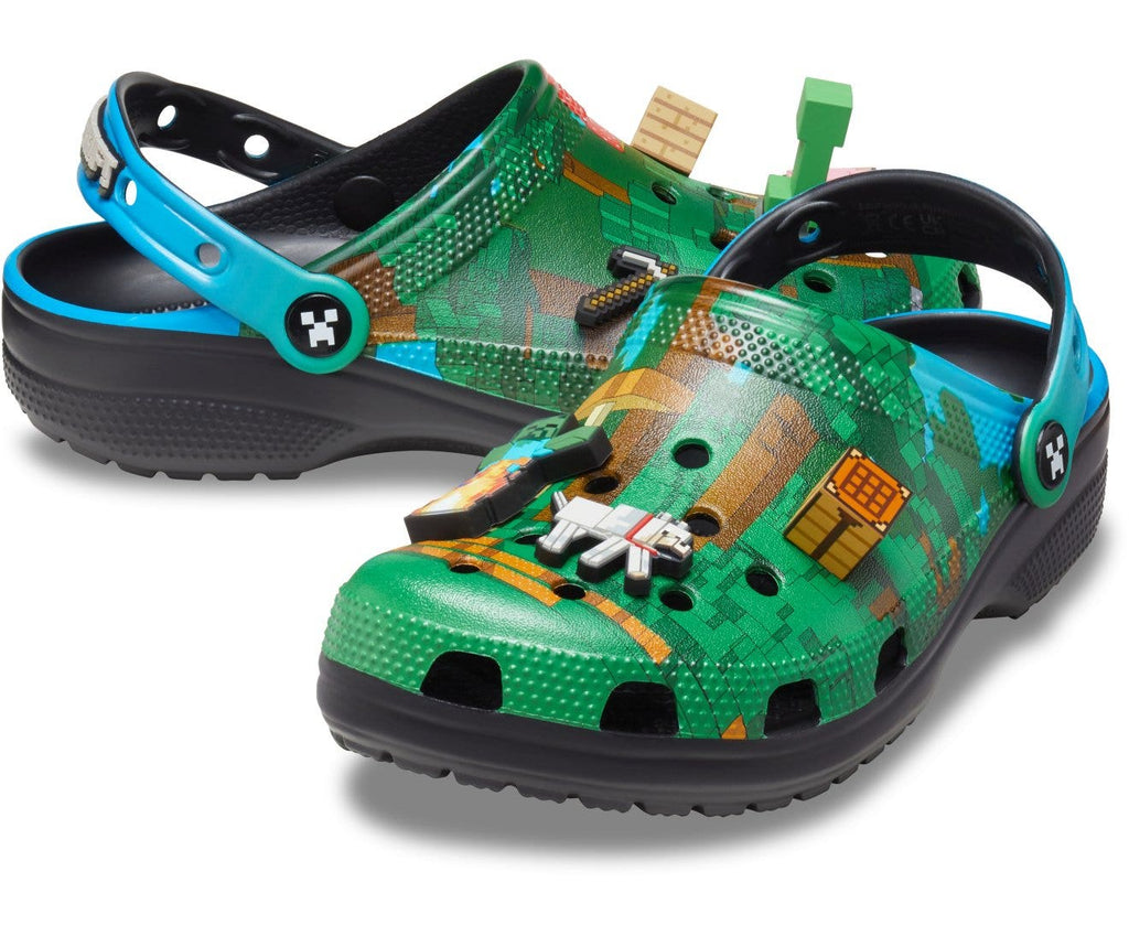 Minecraft Classic Multi Unisex Clog