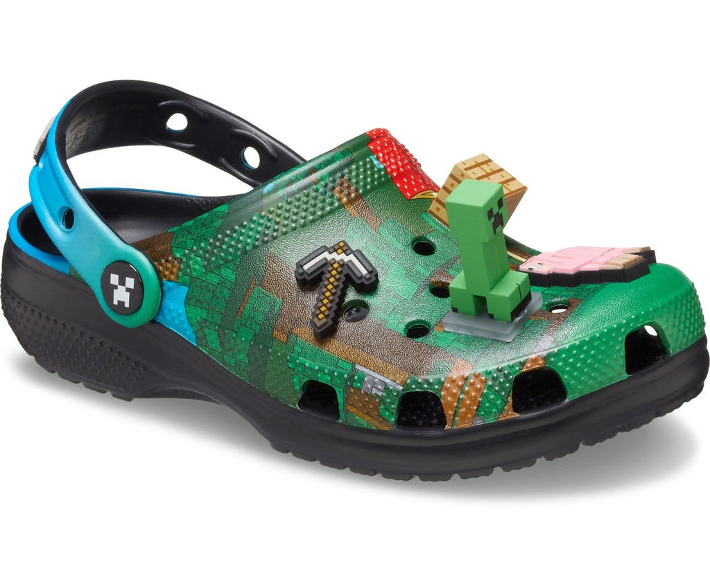 Minecraft Classic Multi Kids Clog