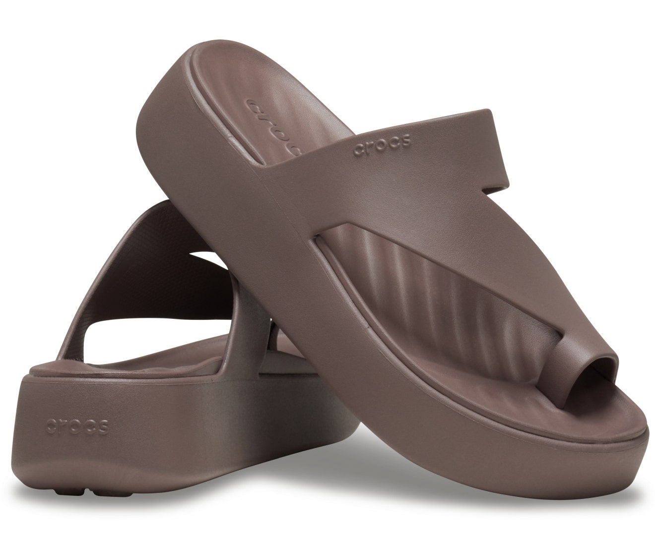 Getaway Platform Toe Loop Truffle Women Sandal