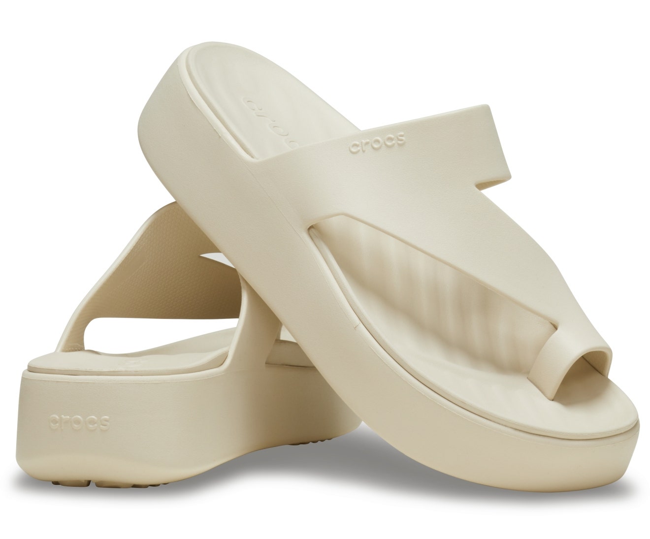Getaway Platform Toe Loop Sandstone Women Sandal